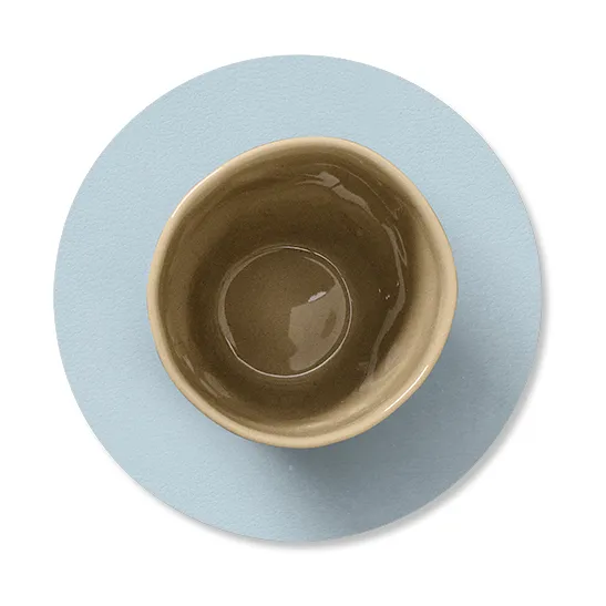 Nupo 圆形杯垫, 柔和天蓝色 LIND DNA