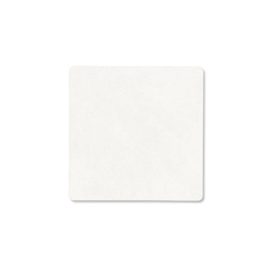 Nupo 方形杯垫, 纯白色 LIND DNA