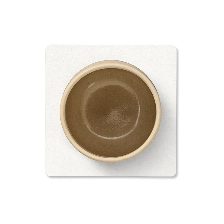 Nupo 方形杯垫, 纯白色 LIND DNA