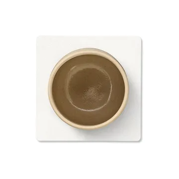 Nupo 方形杯垫 - 纯白色 - LIND DNA