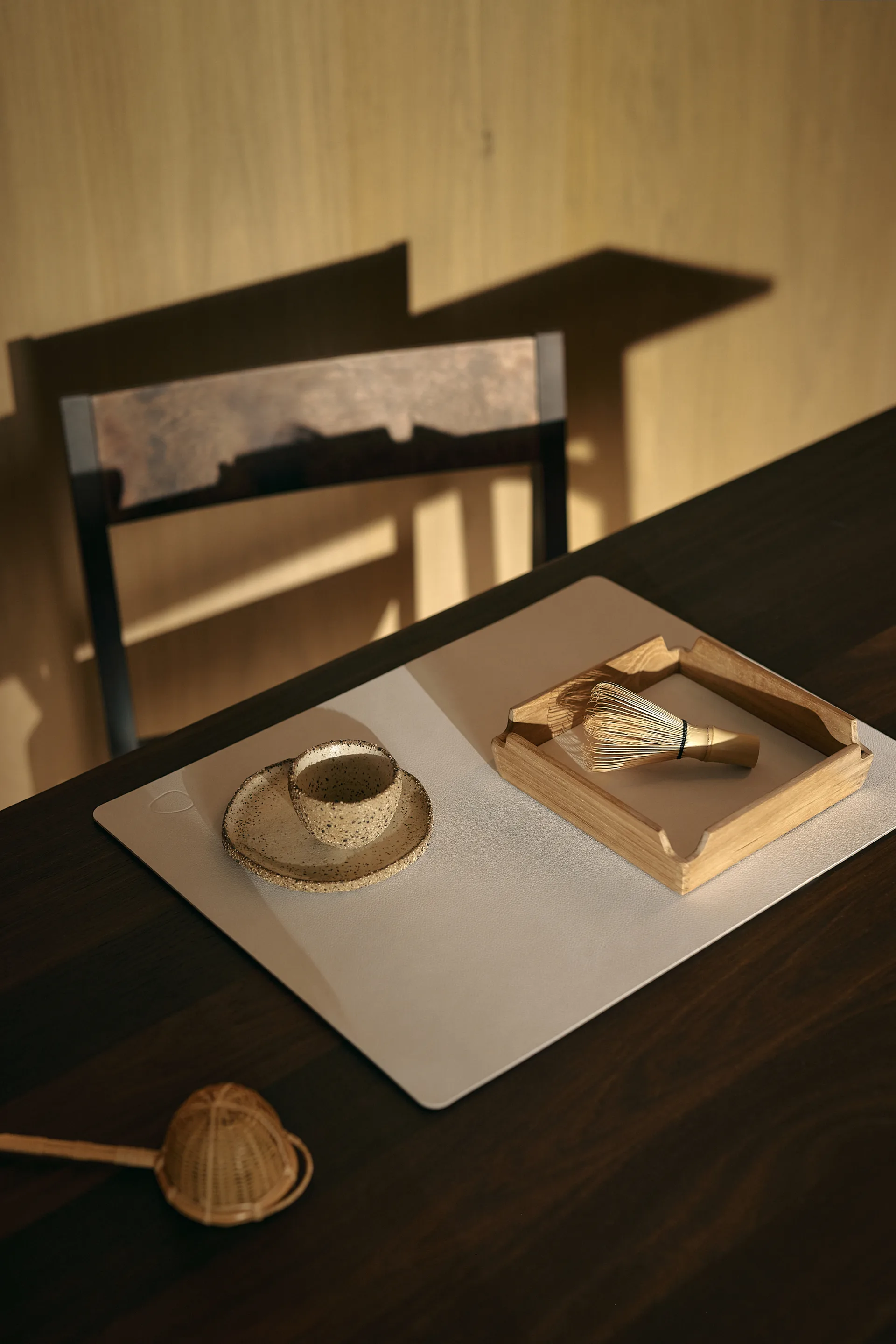 Nupo 方形餐垫 大号, 纯白色 LIND DNA
