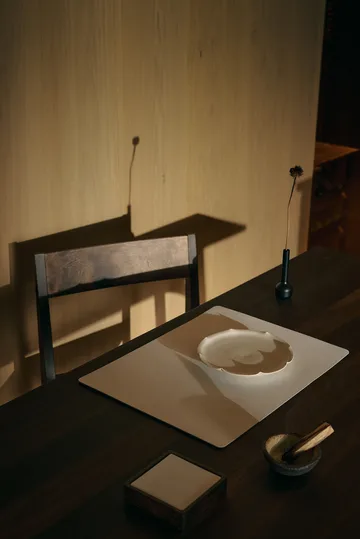 杯垫收纳木盒 - 烟熏橡木色 方形 S - LIND DNA