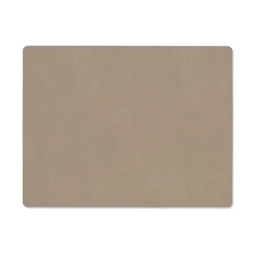 Serene 方形餐垫 中号 26.5x34.5cm - 鼹鼠灰色 - LIND DNA