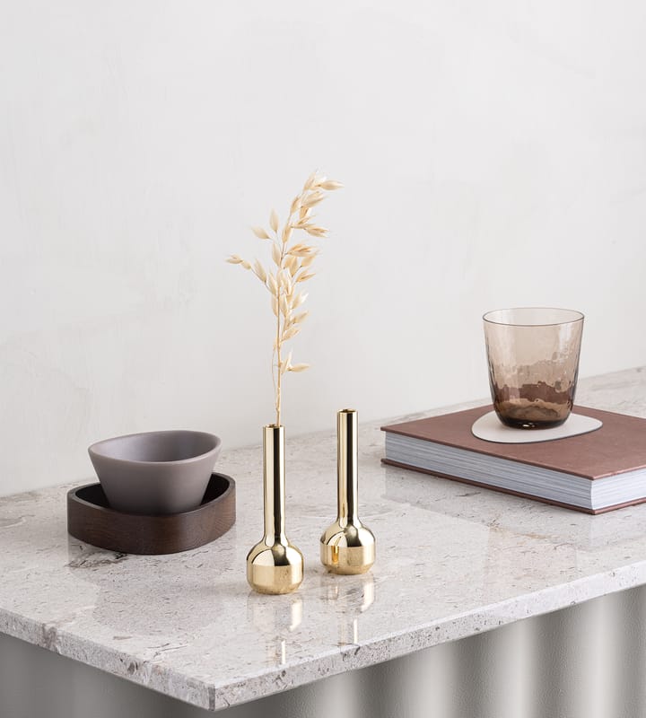 Silhouette 120  花瓶 , Gold plated LIND DNA
