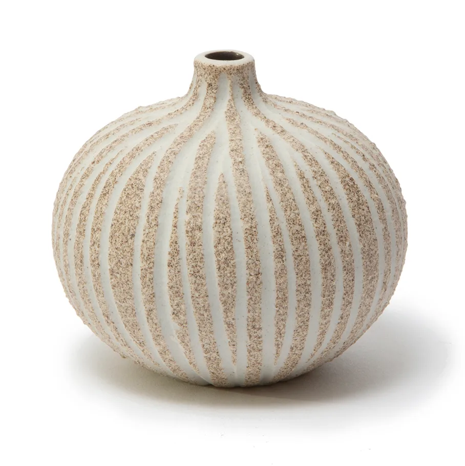 Bari 花瓶, 石纹棕中粗款_S码 Lindform
