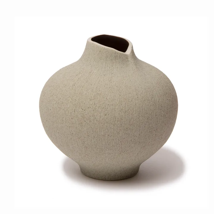 Line 花瓶 - 沙灰色_中号 - Lindform