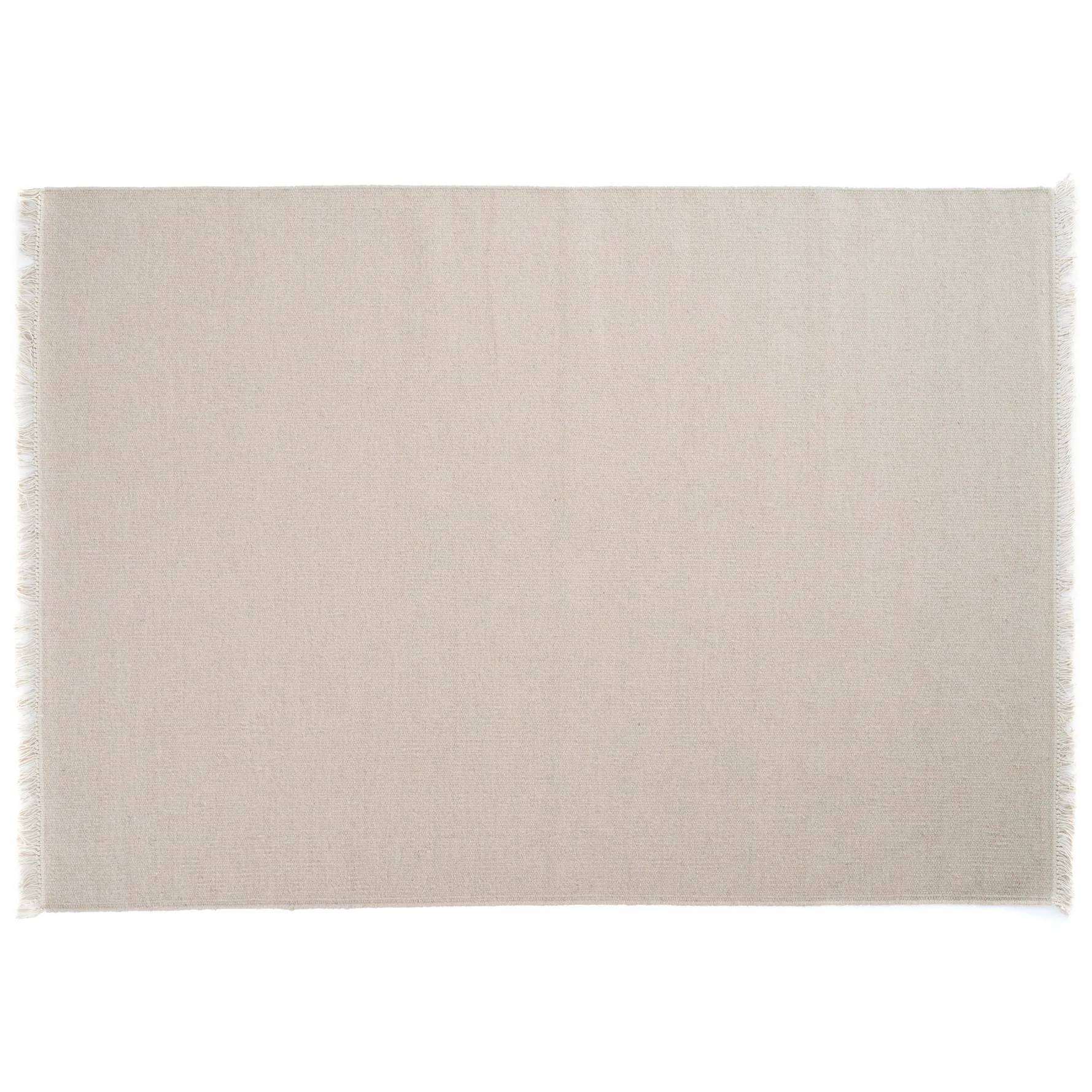 彩虹羊毛地毯140x200cm, 沙色 Linie Design