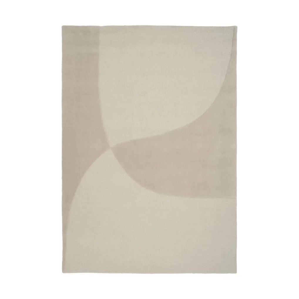 分割平原地毯, 米色_140x200cm Linie Design
