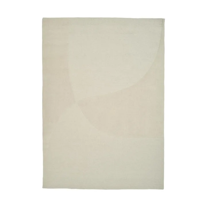 分割平原地毯 - 白色_170x240cm - Linie Design