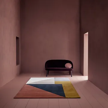 Arguto 羊毛地毯170x240cm - 多色 - Linie Design