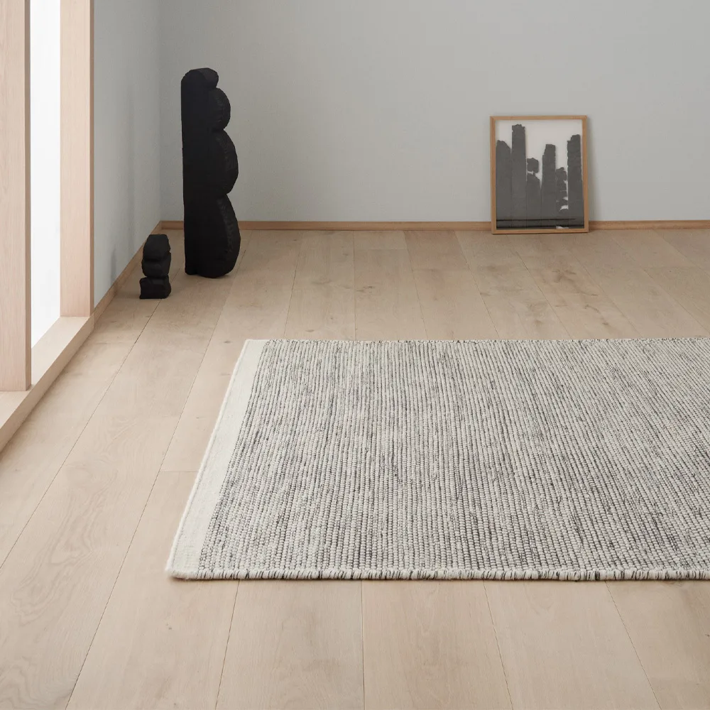 Asko 北欧简约风格地毯, 黑色_170x240cm Linie Design