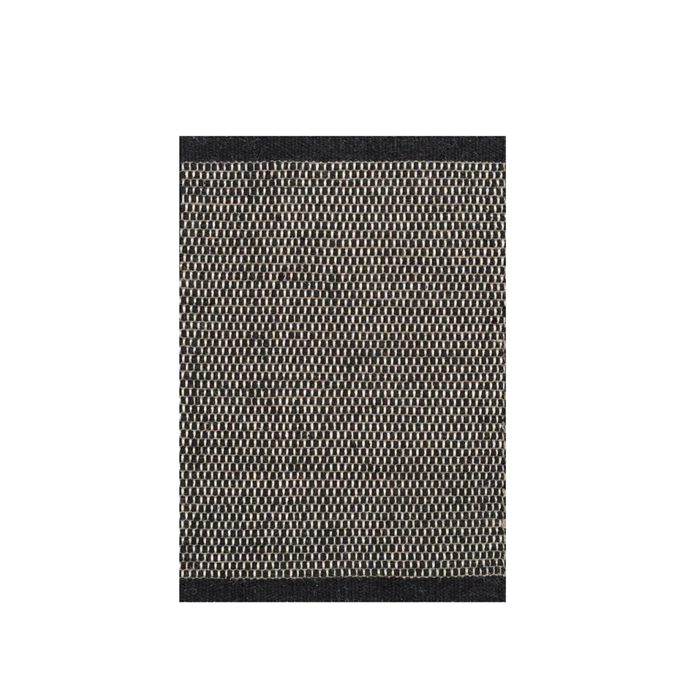 Asko 北欧简约风格地毯, 黑色_170x240cm Linie Design
