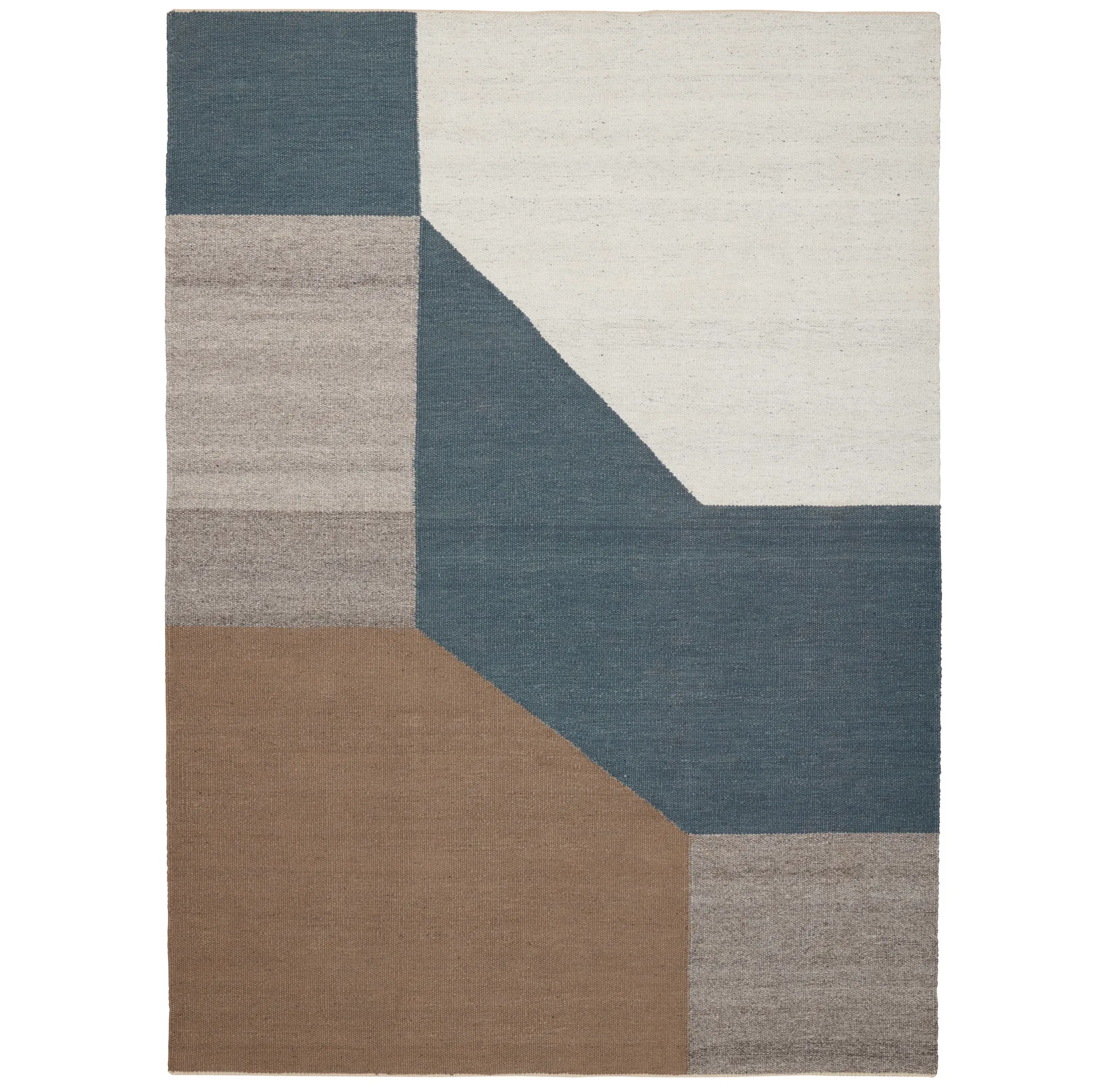 Blocchi 地毯170x240cm, 天蓝色 Linie Design