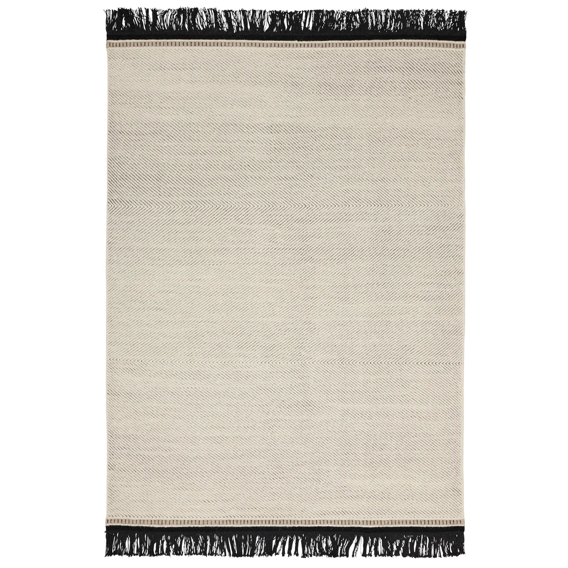 Fenja 羊毛地毯170x240cm, 白色 Linie Design