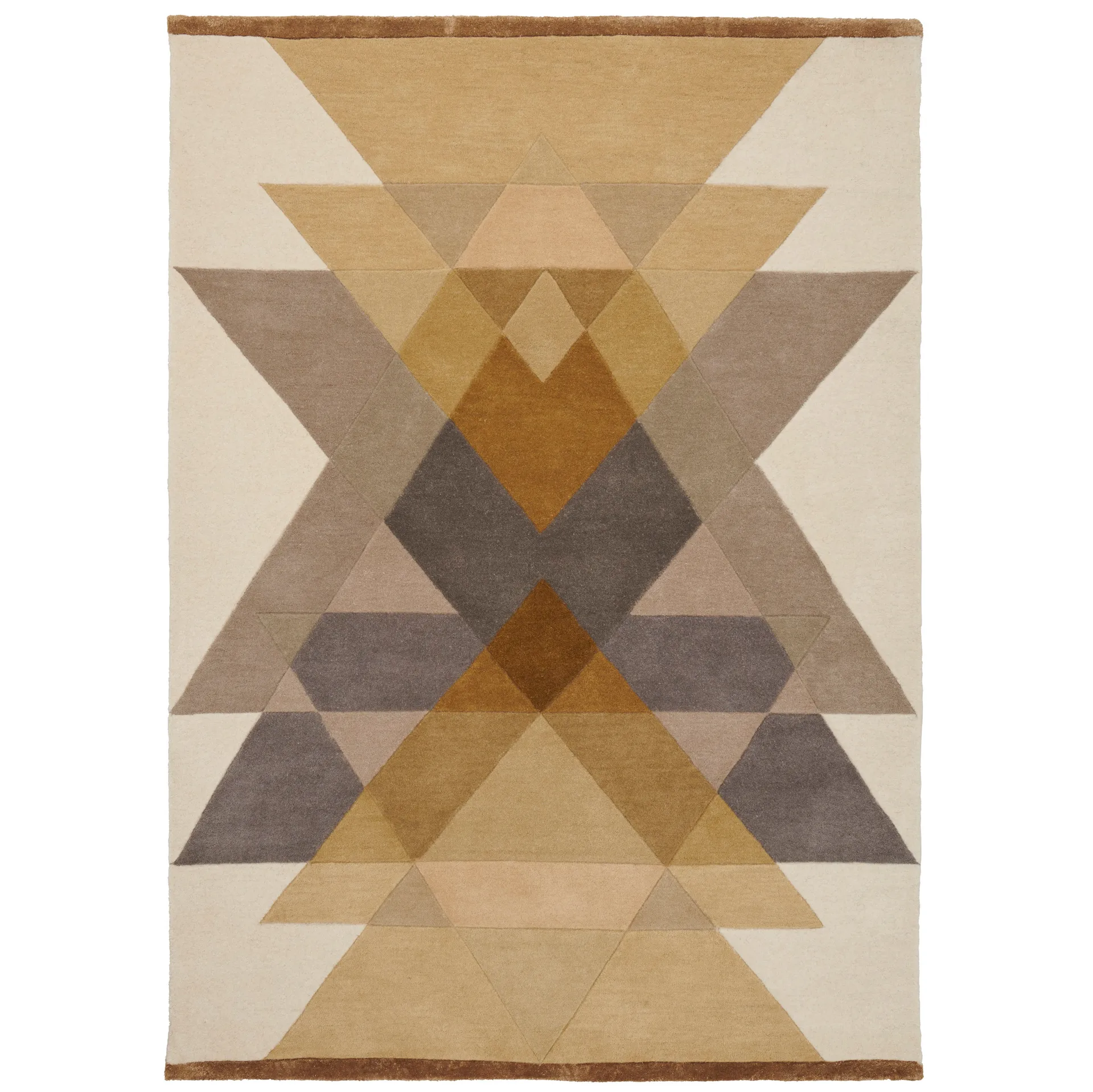 Freya 地毯140x200cm, mustard Linie Design