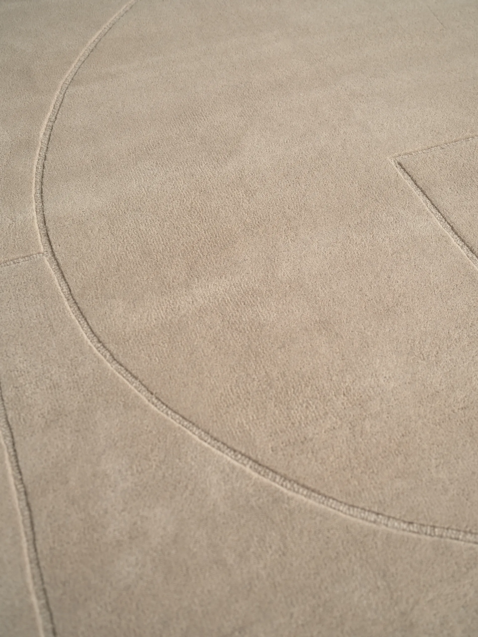 Lineal Poem羊毛地毯, 米色_140x200cm Linie Design