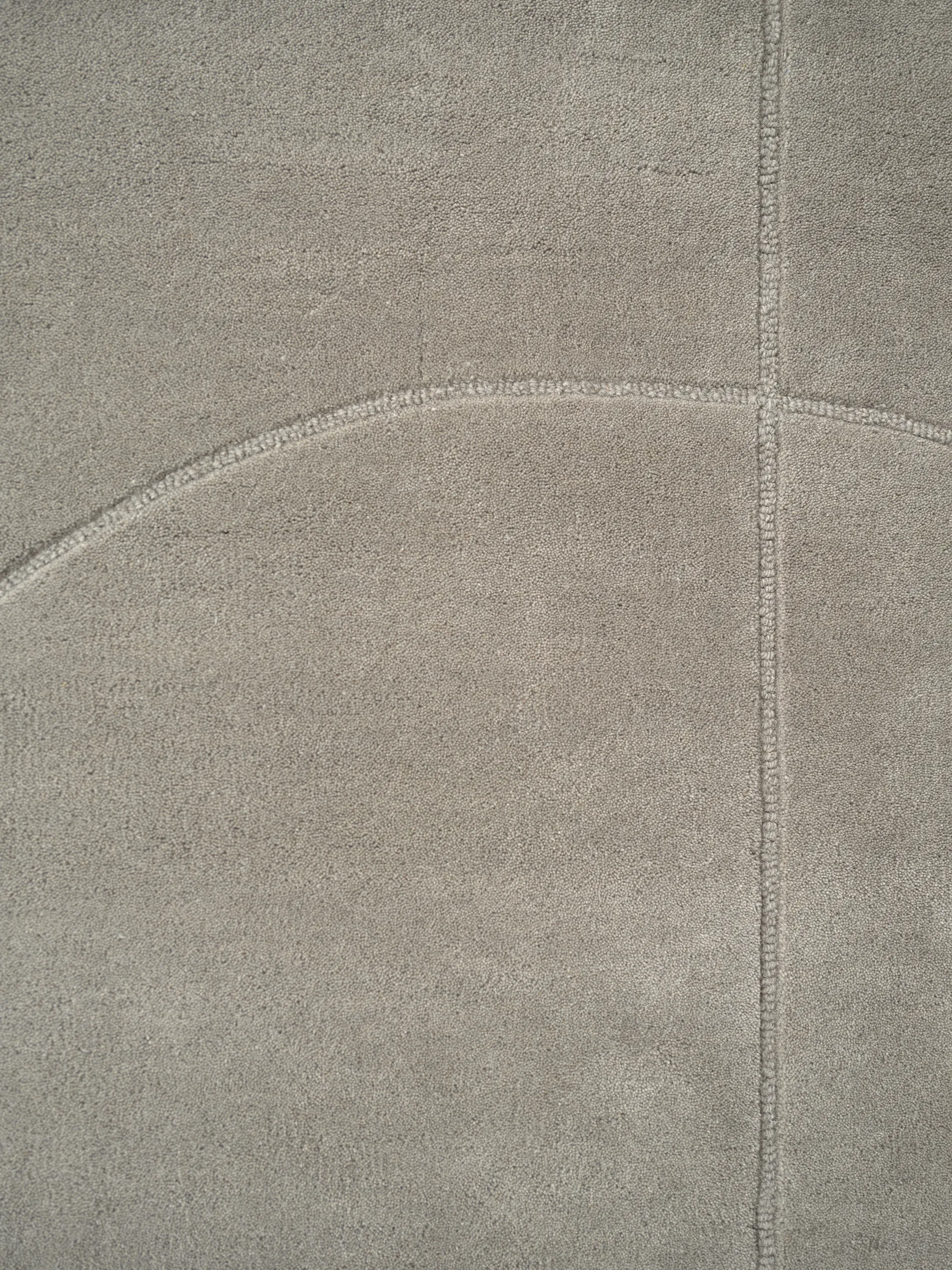 Lineal Poem羊毛地毯, 灰色_140x200cm Linie Design
