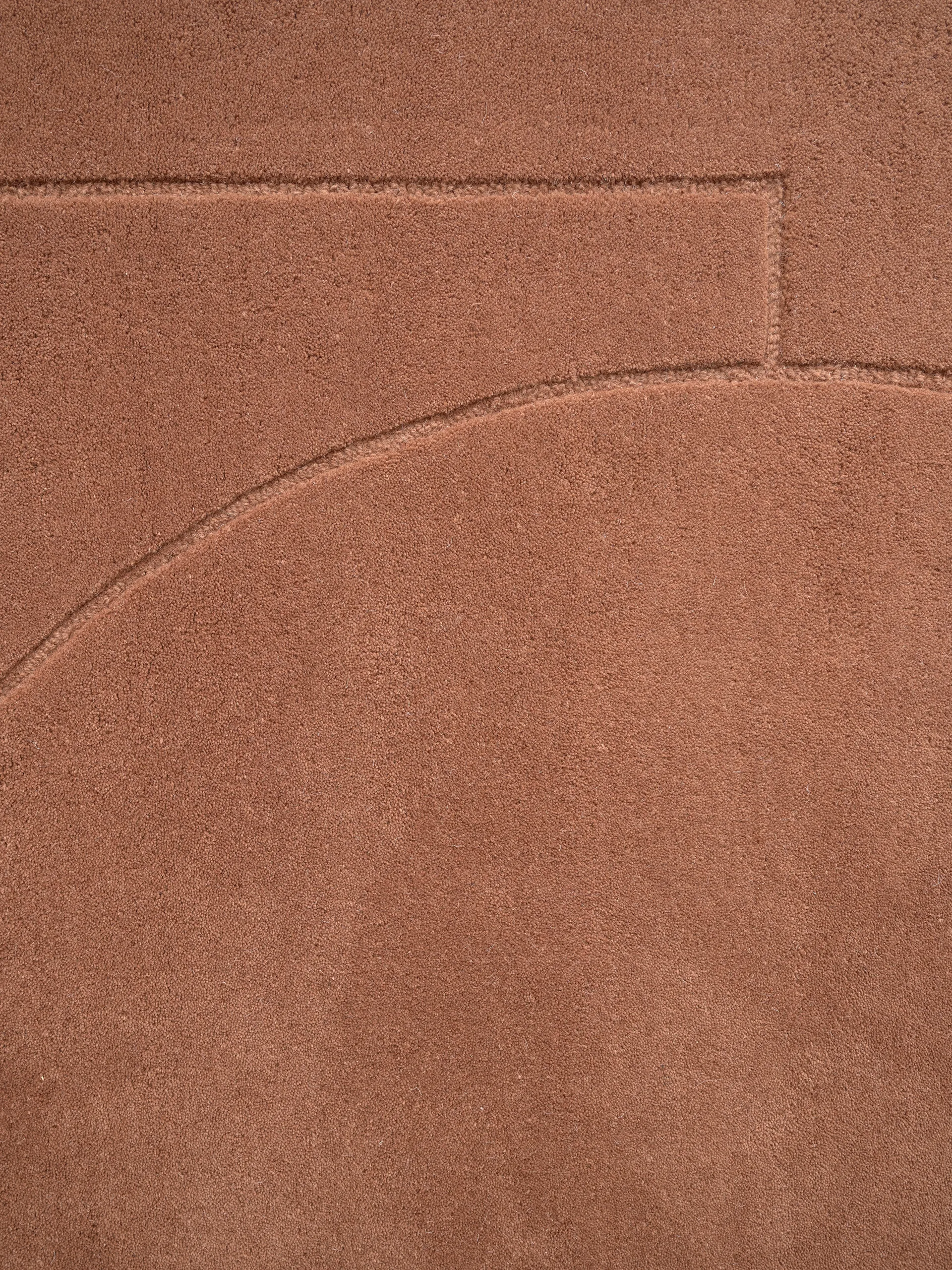 Lineal Poem羊毛地毯, 琥珀色_170x240cm Linie Design