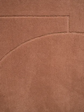 Lineal Poem羊毛地毯 - 琥珀色_170x240cm - Linie Design