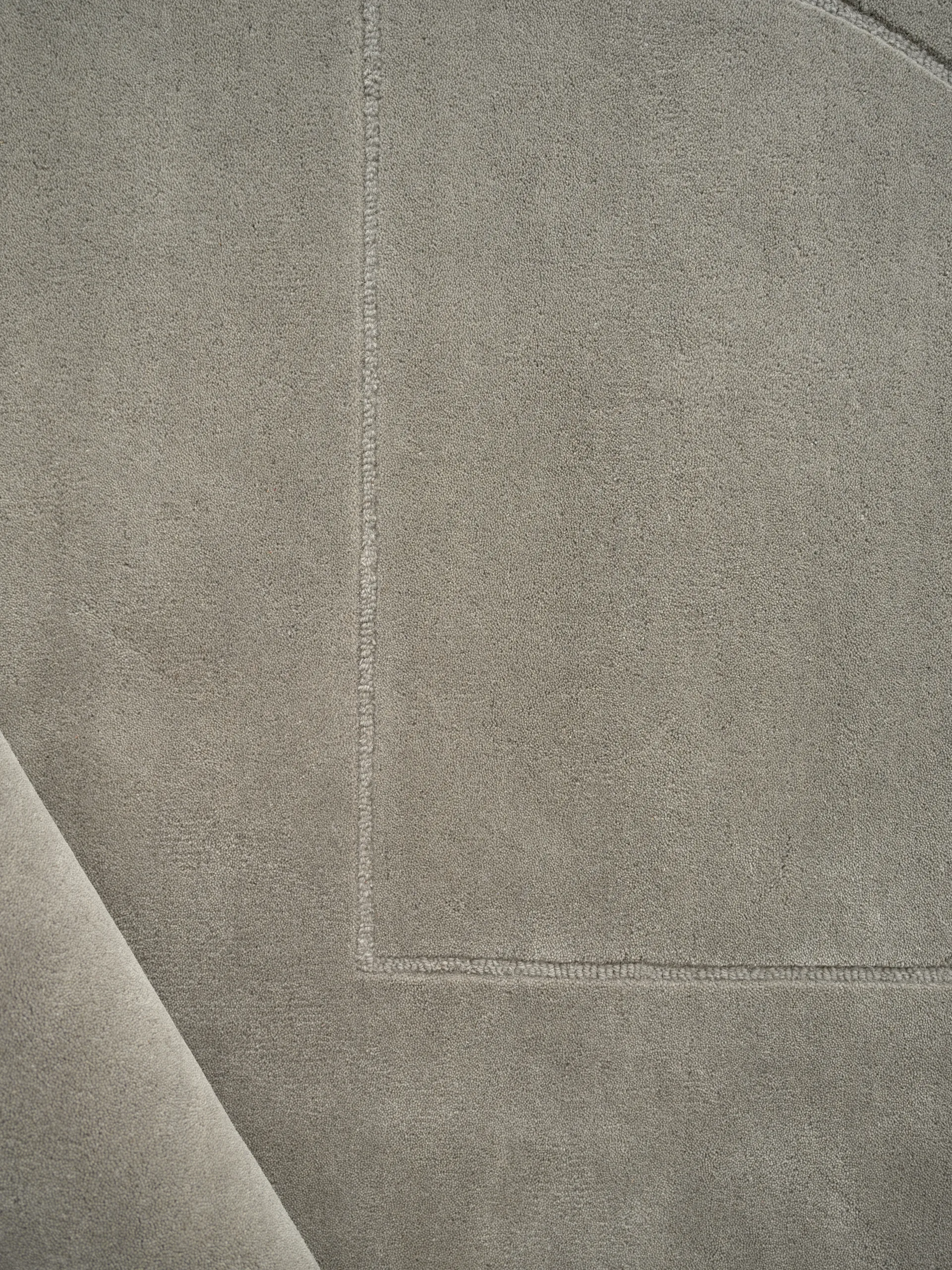 Lineal Poem羊毛地毯, 灰色_170x240cm Linie Design
