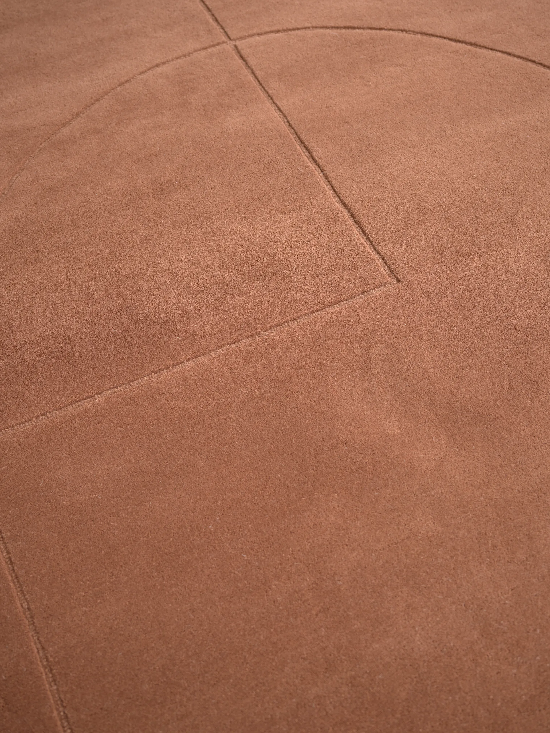 Lineal Poem 羊毛 地毯, Amber. 140x200 cm Linie Design