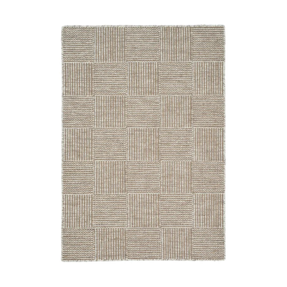 Linie Design 棋盘地毯, 浅灰色_170x240cm Linie Design