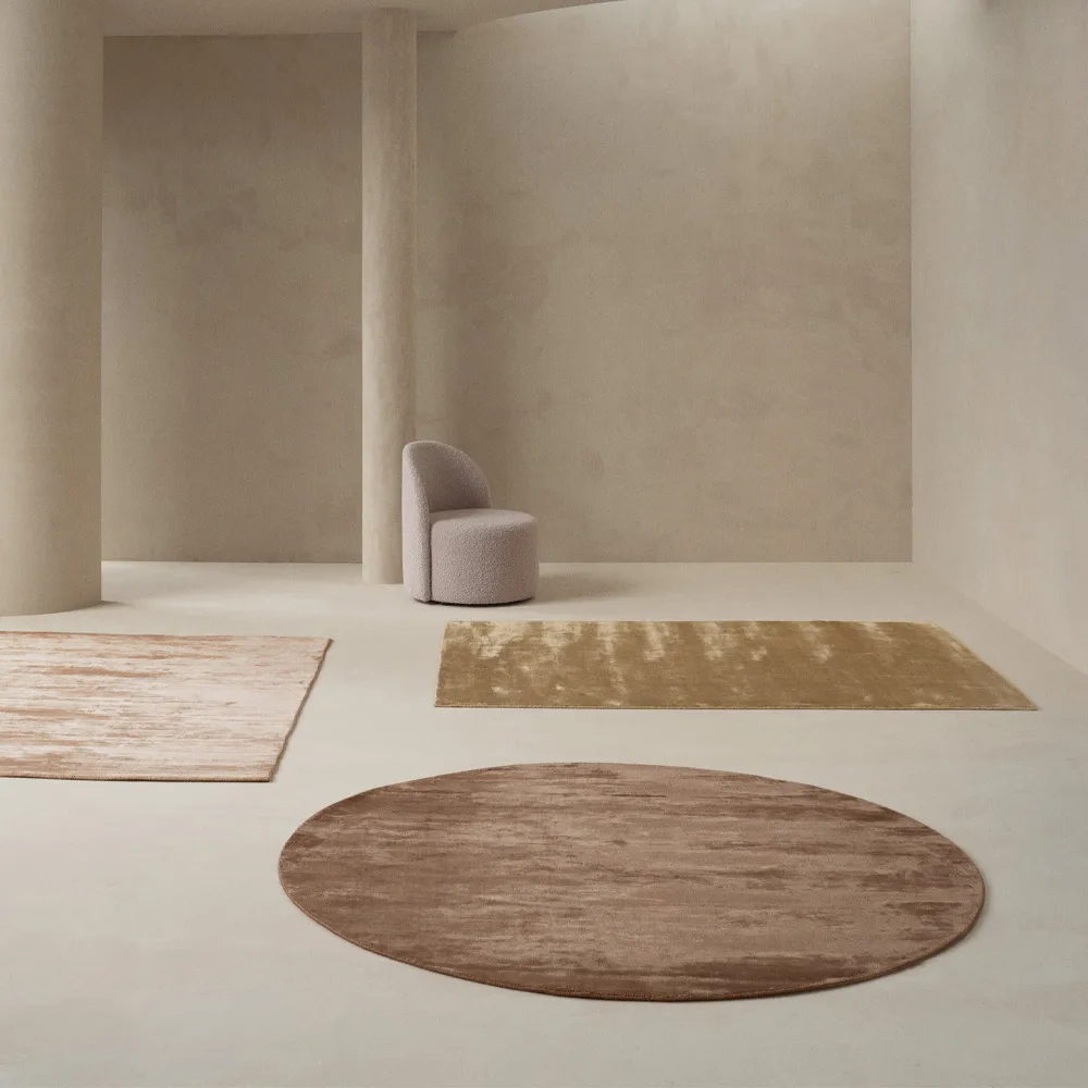 Lucens 北欧简约风格地毯, 藏青色_140x200cm Linie Design