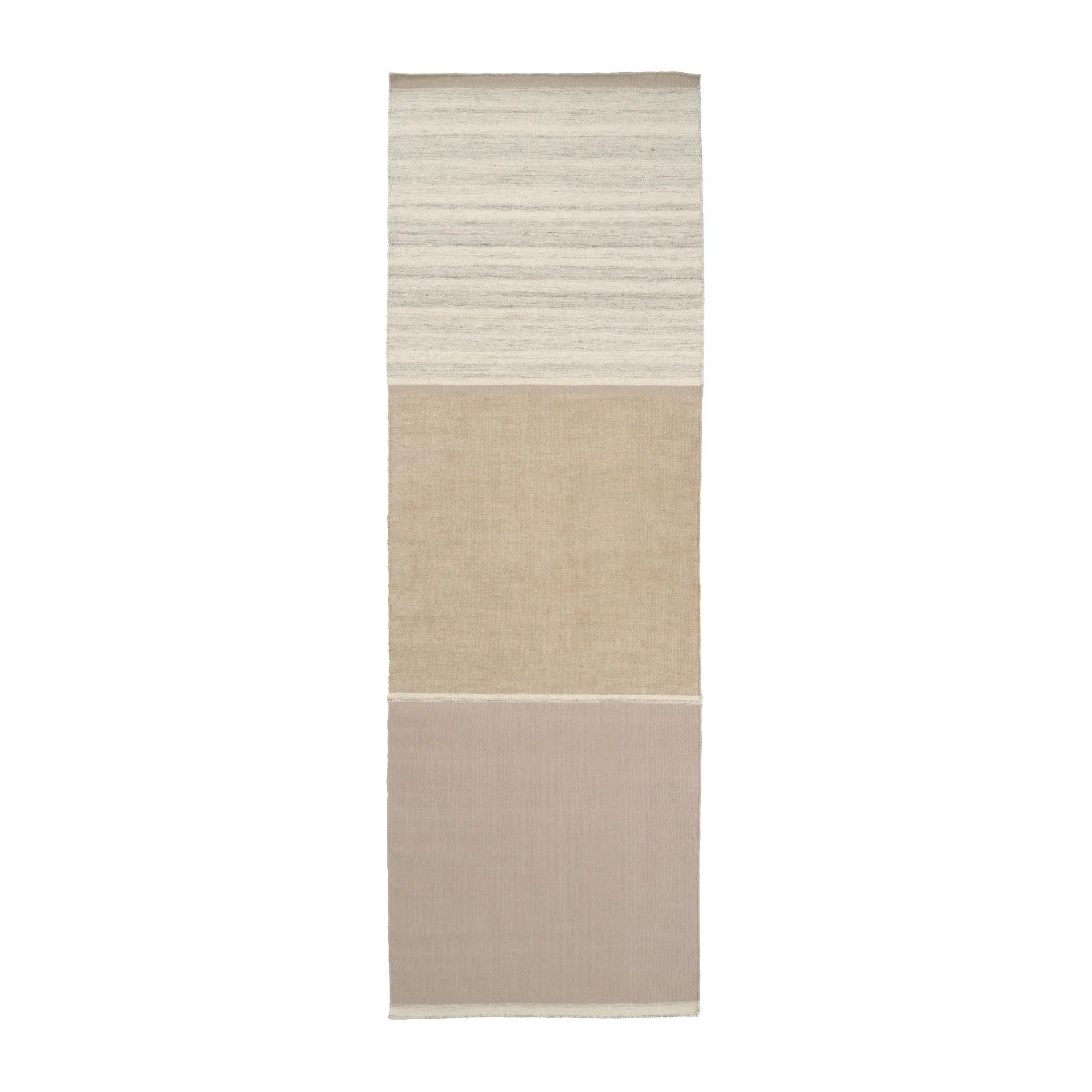 Modest Ease 地毯 80x250 cm, 米色 Linie Design
