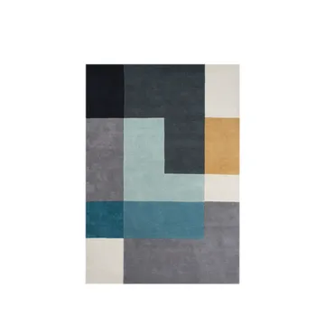 Ometri地毯 - Aqua, 170x240 cm, aqua, 170x240 cm - Linie Design
