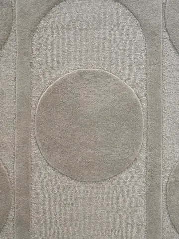 Orb Alliance羊毛地毯 - 灰色_140x200cm - Linie Design