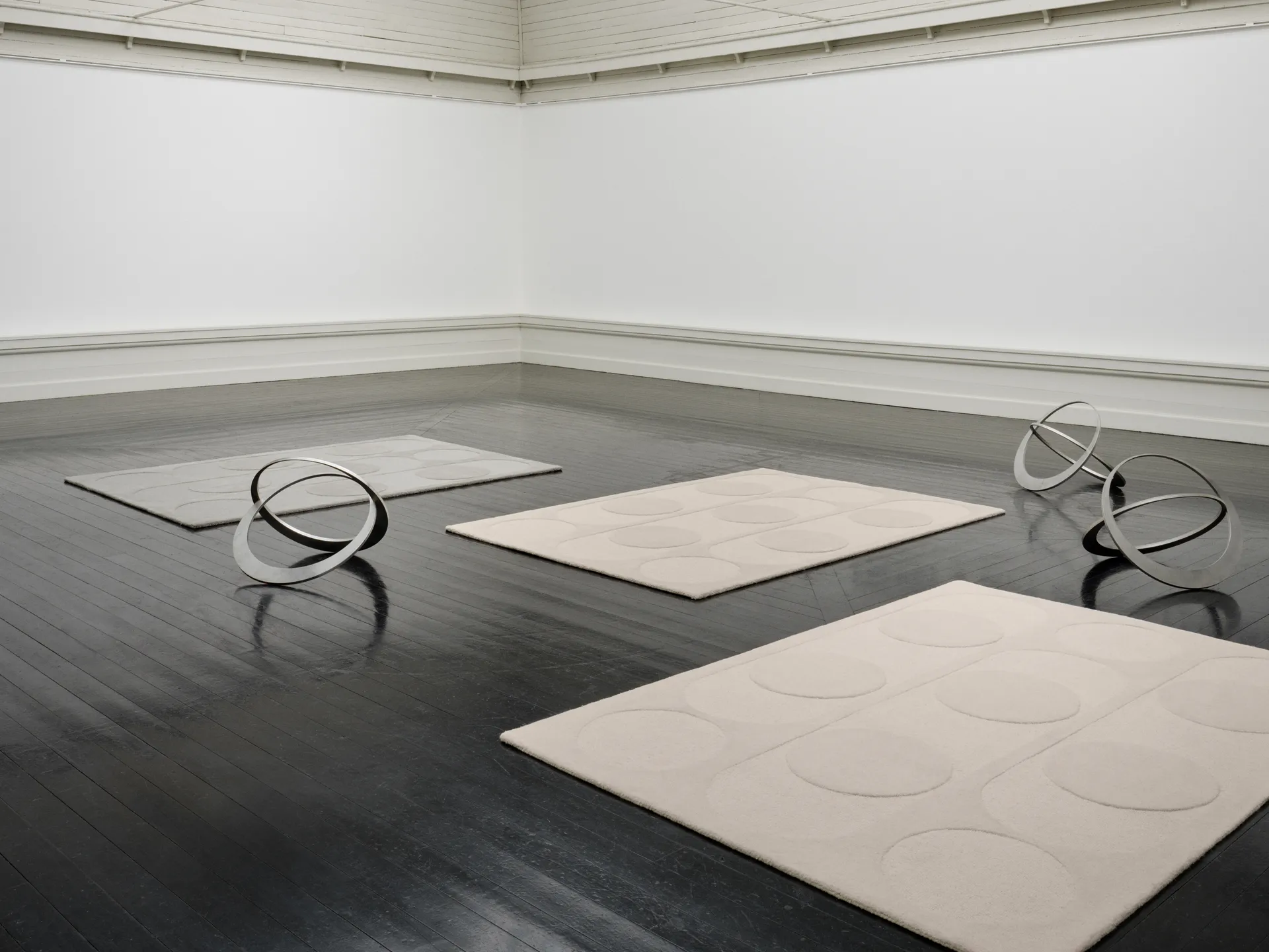 Orb Alliance羊毛地毯, 粉笔白色_170x240cm Linie Design