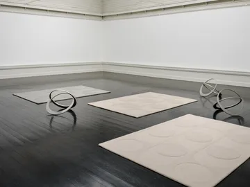 Orb Alliance羊毛地毯 - 粉笔白色_170x240cm - Linie Design