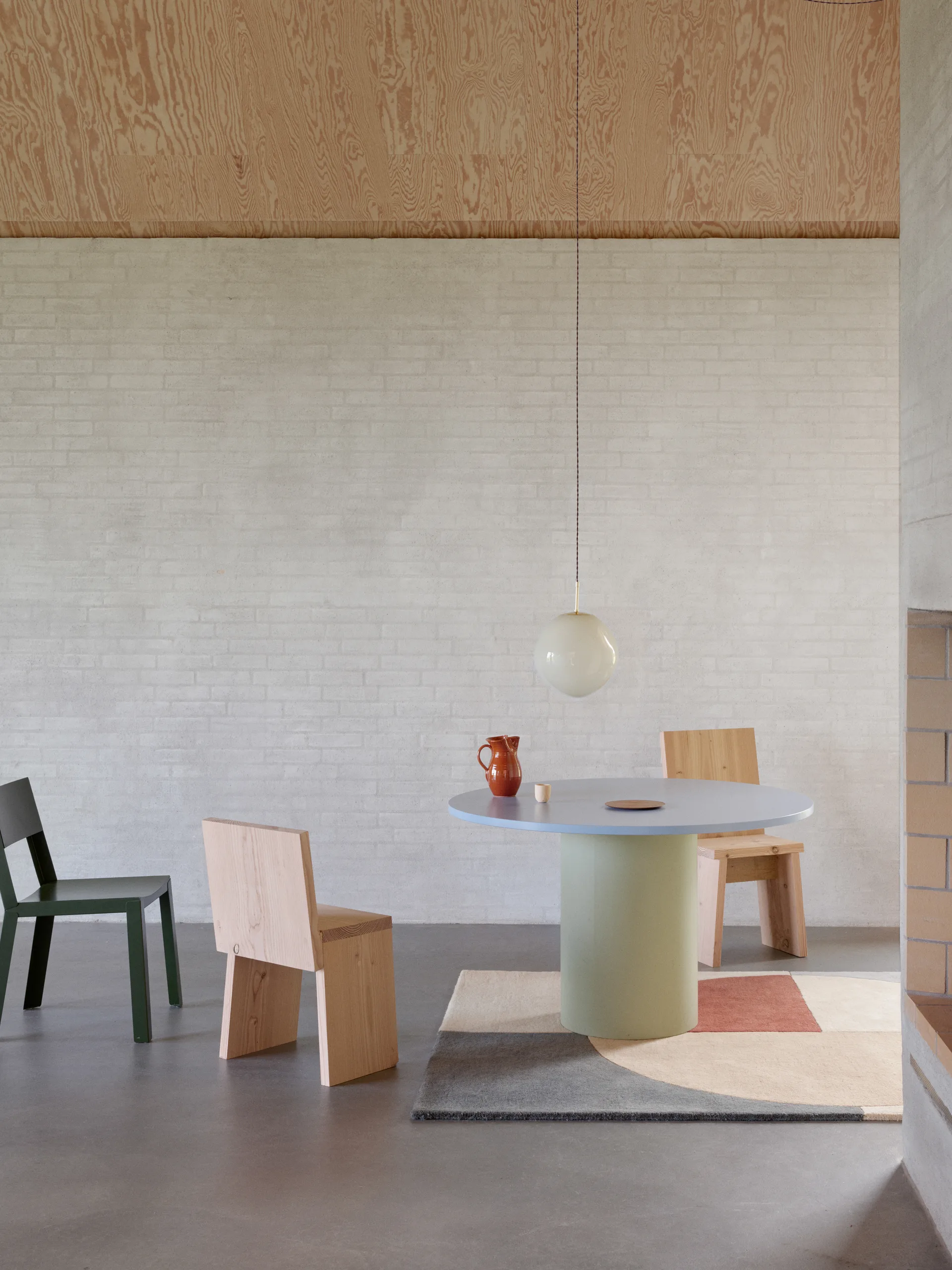 Radiality 羊毛 地毯, Ruby. 140x200 cm Linie Design