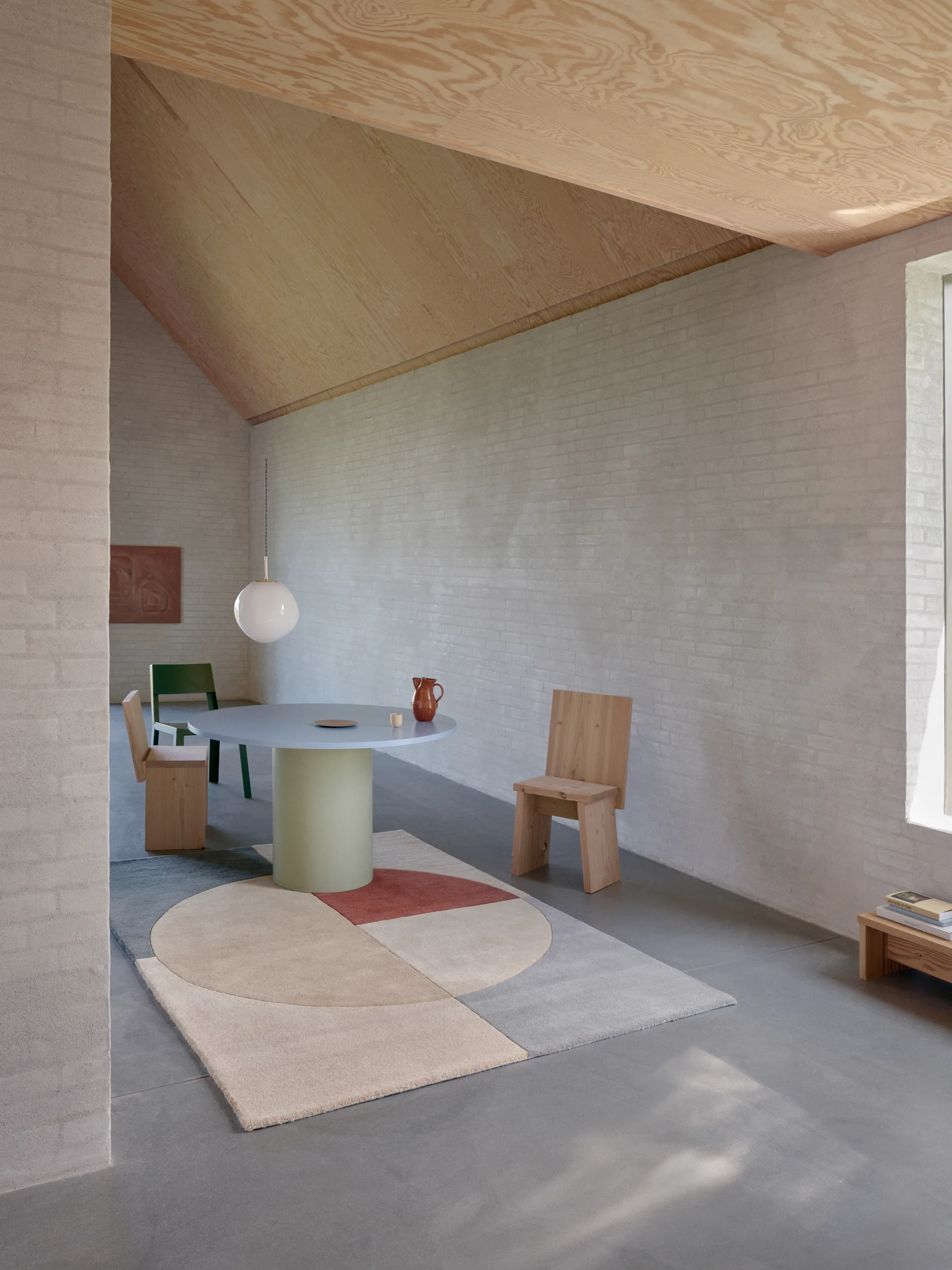 Radiality 羊毛 地毯, Ruby. 170x240 cm Linie Design