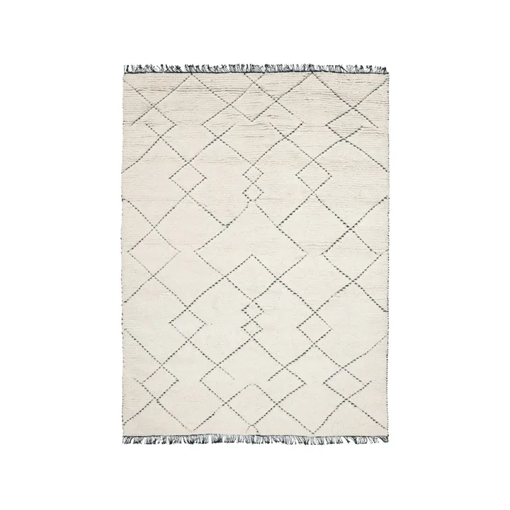 Torun 北欧简约风格地毯 - 黑色_170x240cm - Linie Design