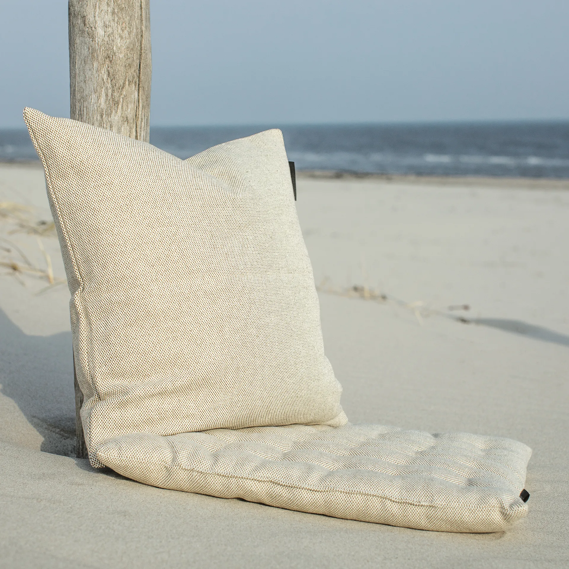 Pepper 枕头套 50x50 cm, Bronze 棕色 Linum