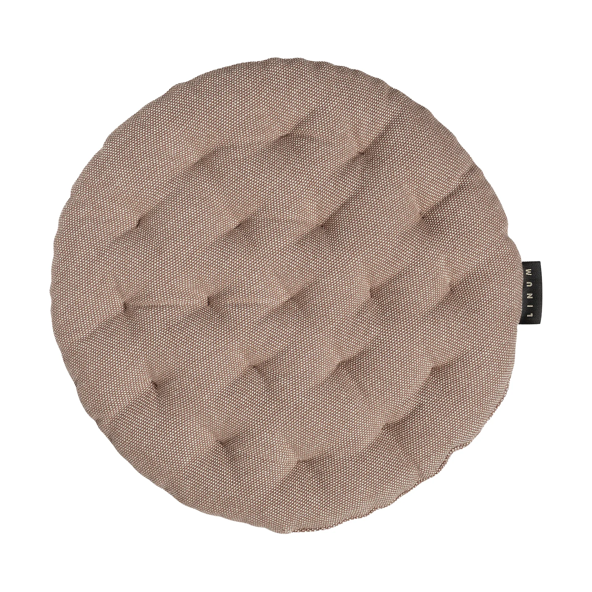 Pepper seat 靠枕|靠垫 Ø37 cm, Dark mole 褐色 Linum