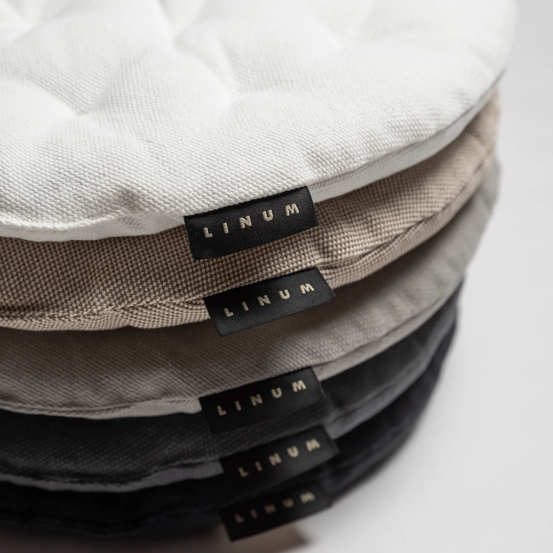 Pepper seat 靠枕|靠垫 Ø37 cm, Light 灰色 Linum