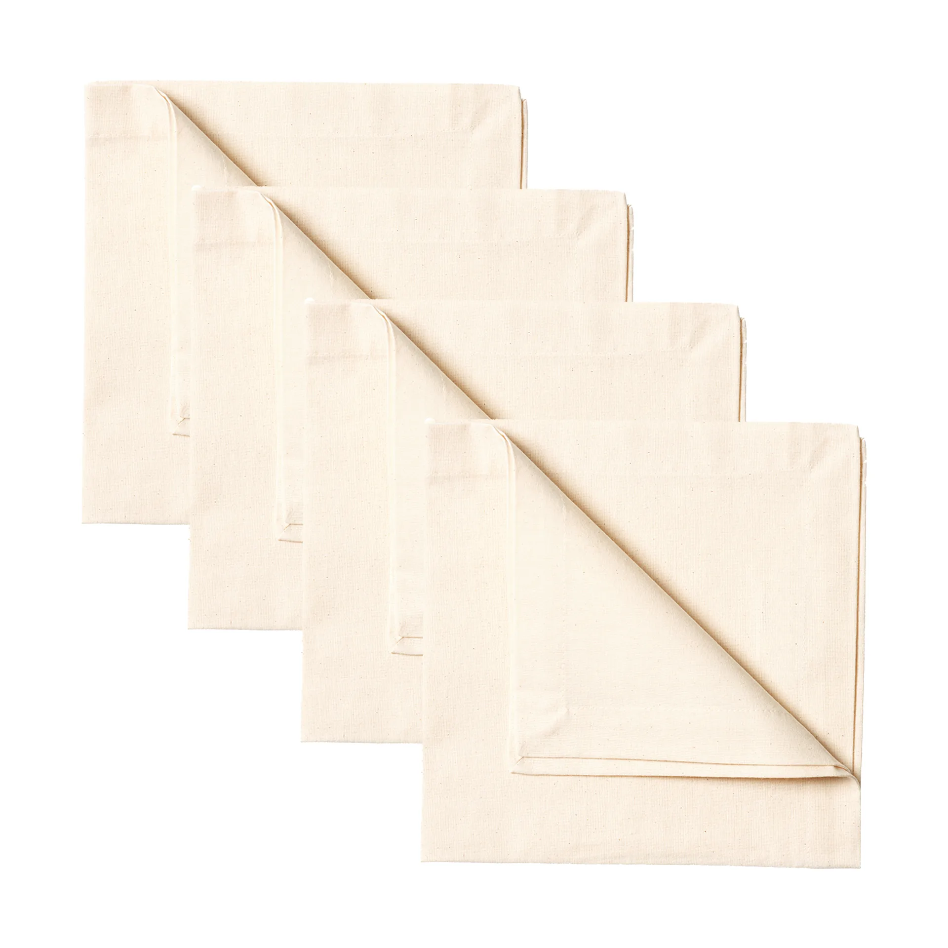 Robert napkins 四件套装, Cotton 米色 Linum