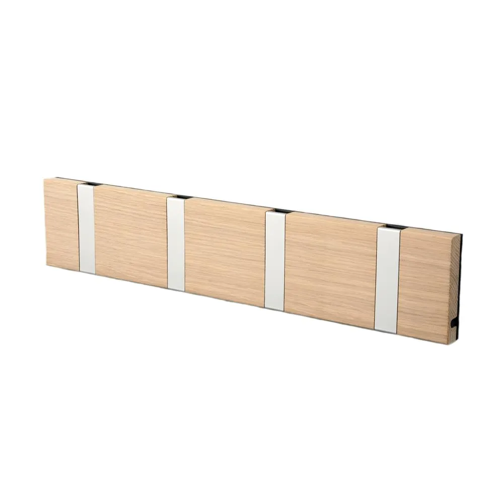 Loca Knax 衣架40cm, 皂洗橡木_灰色 LoCa