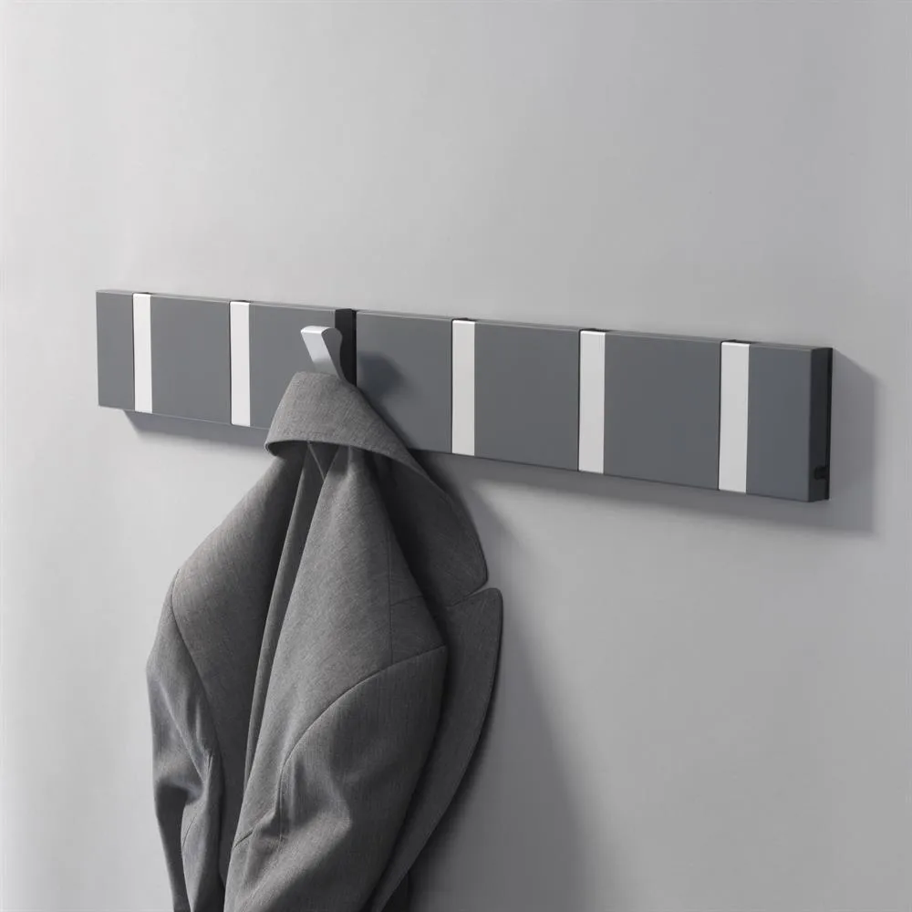 Loca Knax 衣架80cm, 皂洗橡木_灰色 LoCa
