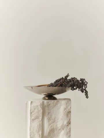 金属葡萄托盘直径36cm - 不锈钢 - Louise Roe