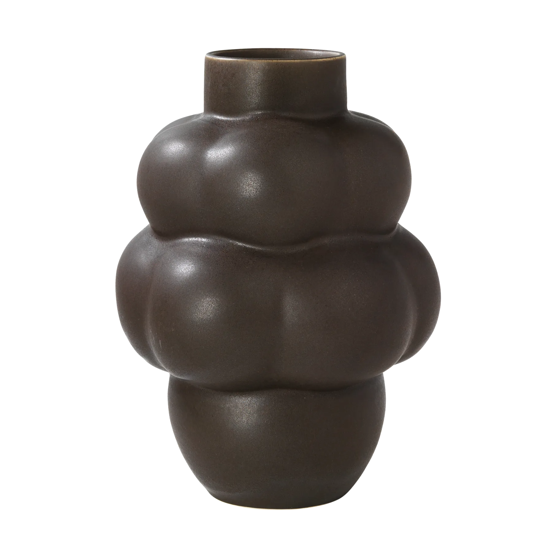 Balloon 04 小号花瓶18cm, 泥棕色 Louise Roe