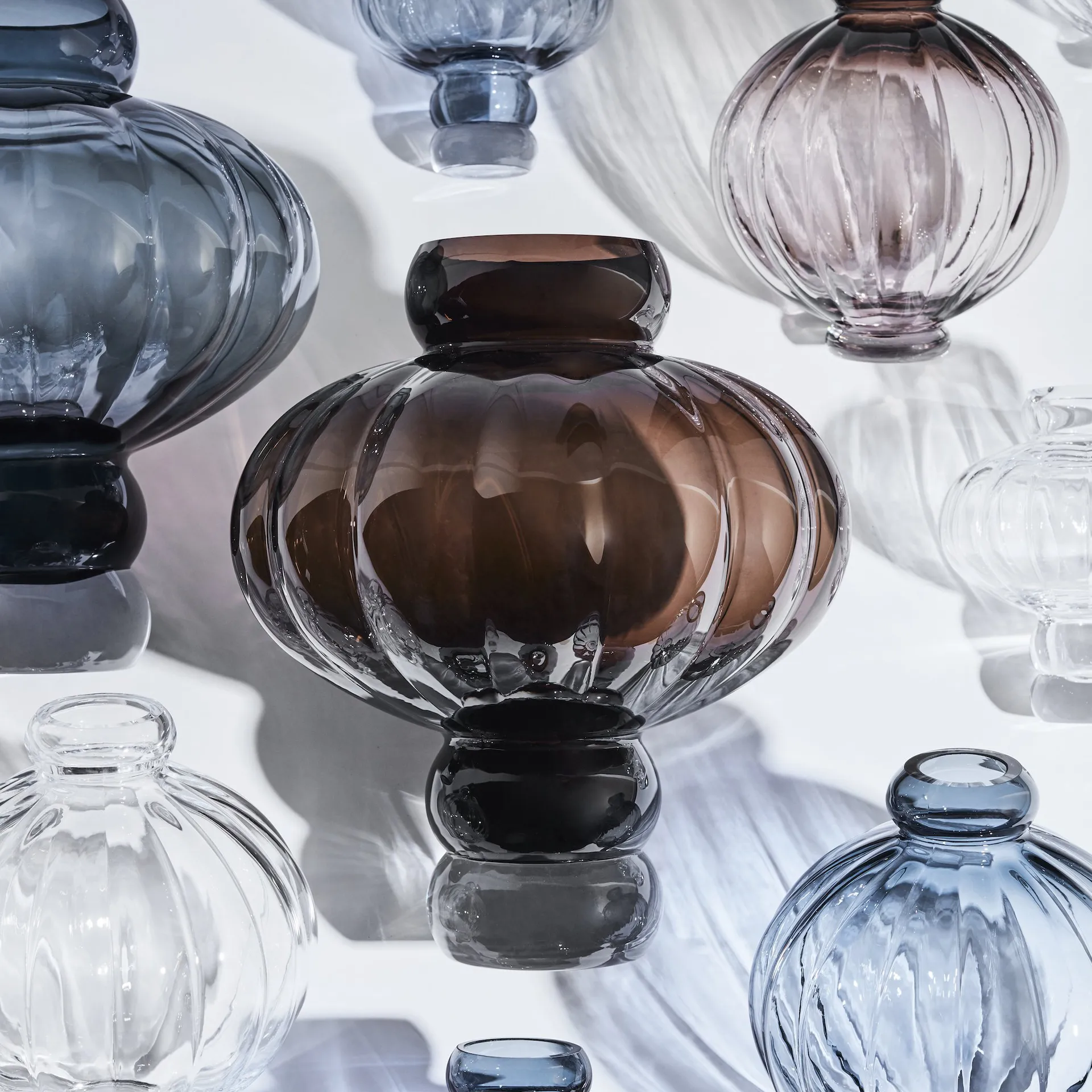 Balloon 气球花瓶 透明 25cm, 透明 Louise Roe