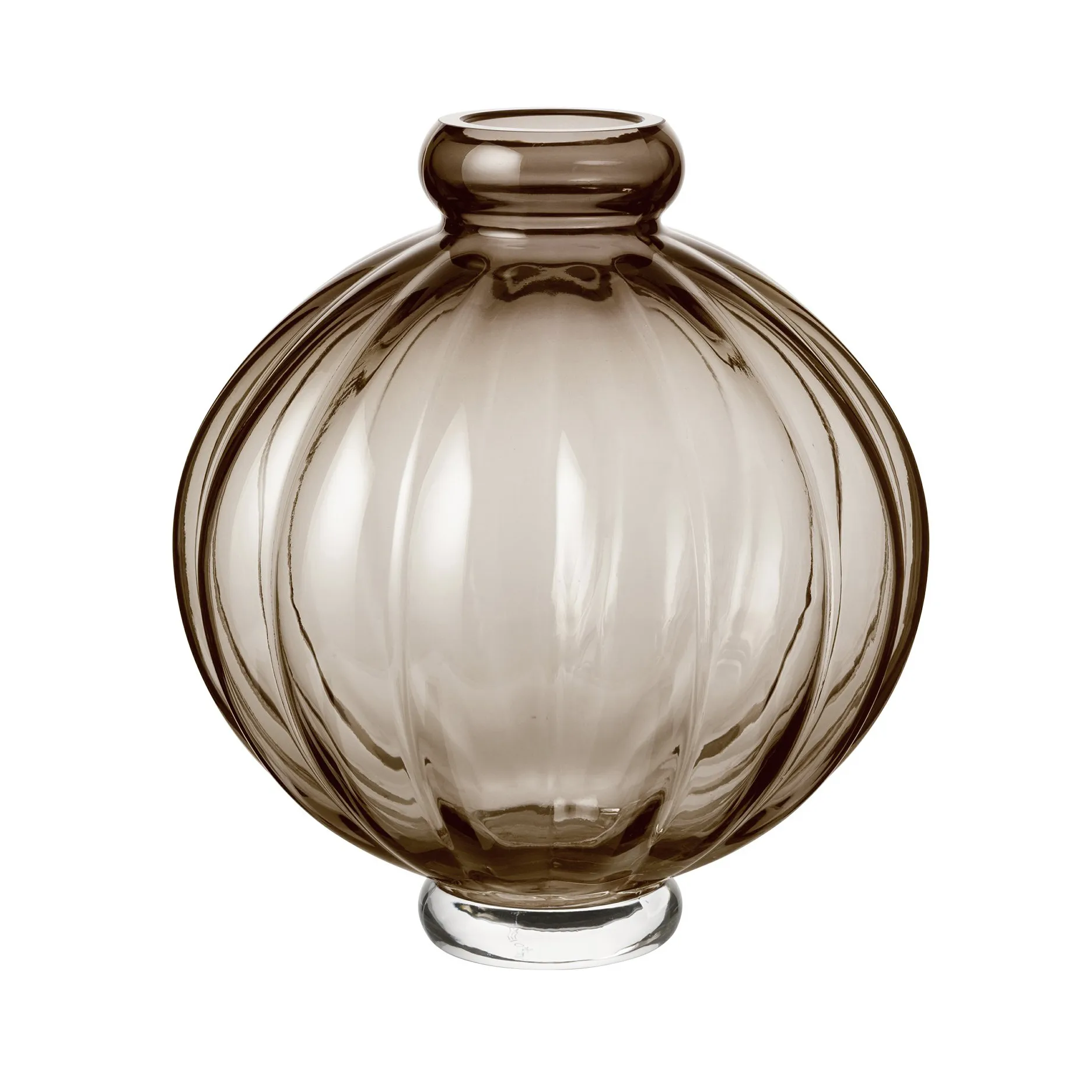 Balloon 花瓶25cm, 烟熏色 Louise Roe