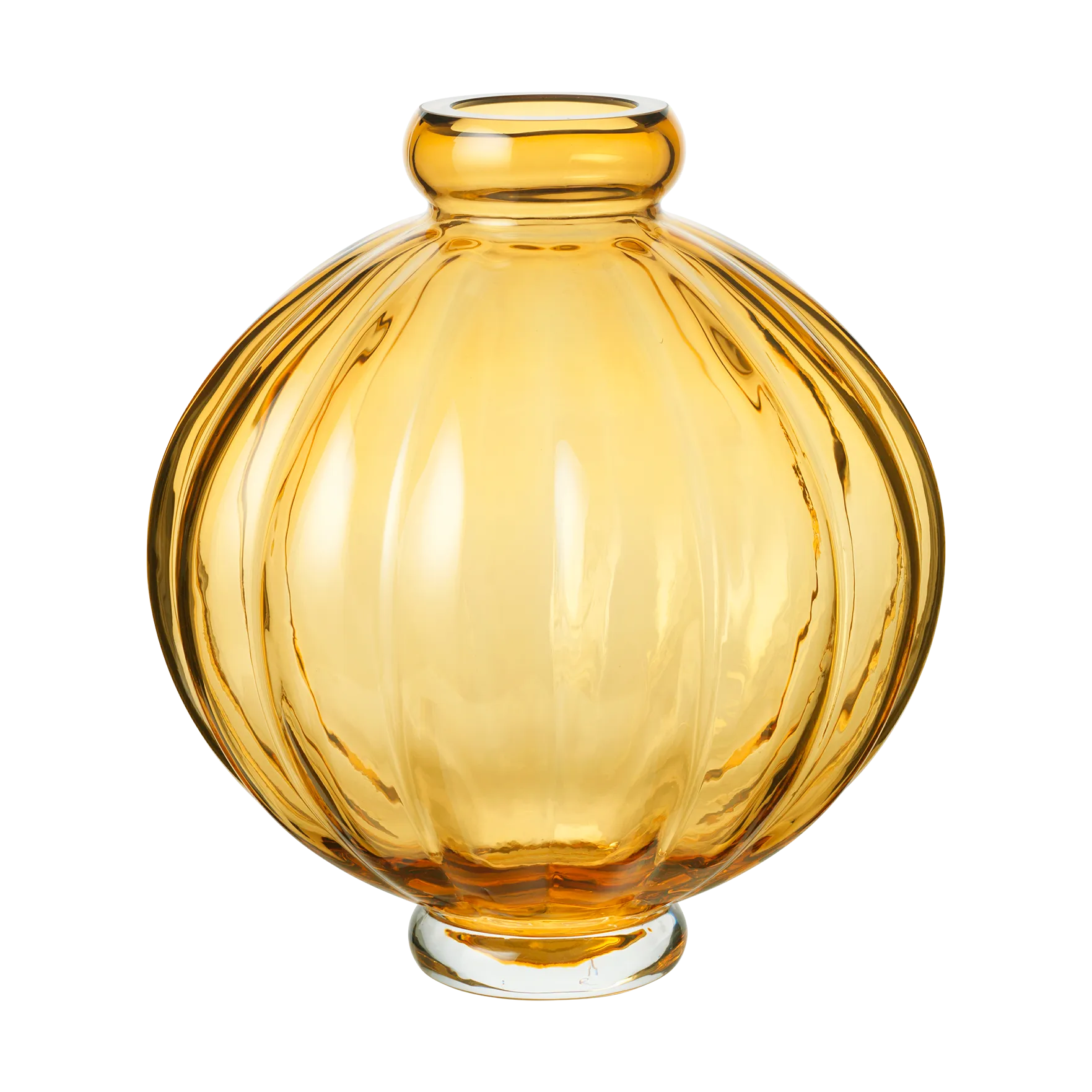 Balloon 气球花瓶 透明 25cm, 琥珀色 Louise Roe