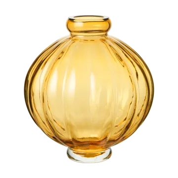 Balloon 气球花瓶 透明 25cm - 琥珀色 - Louise Roe