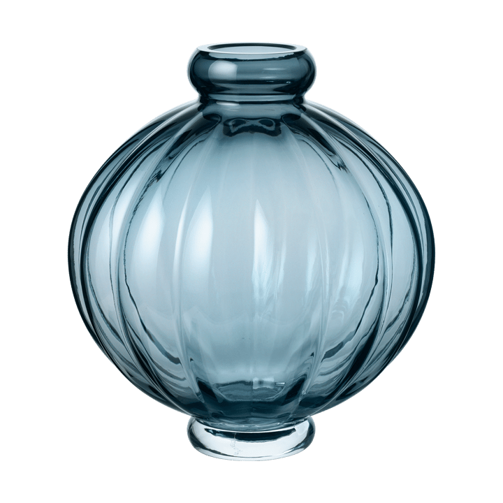 Balloon 气球花瓶 透明 25cm - 蓝色 - Louise Roe