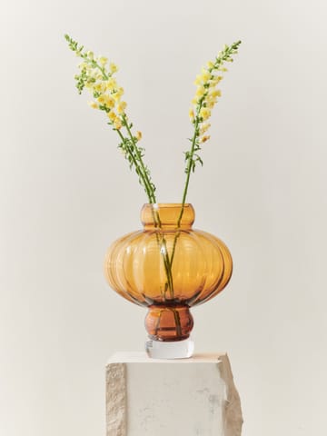 Balloon 气球花瓶 透明 40cm - 琥珀色 - Louise Roe