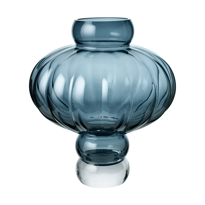 Balloon 气球花瓶 透明 40cm - 蓝色 - Louise Roe
